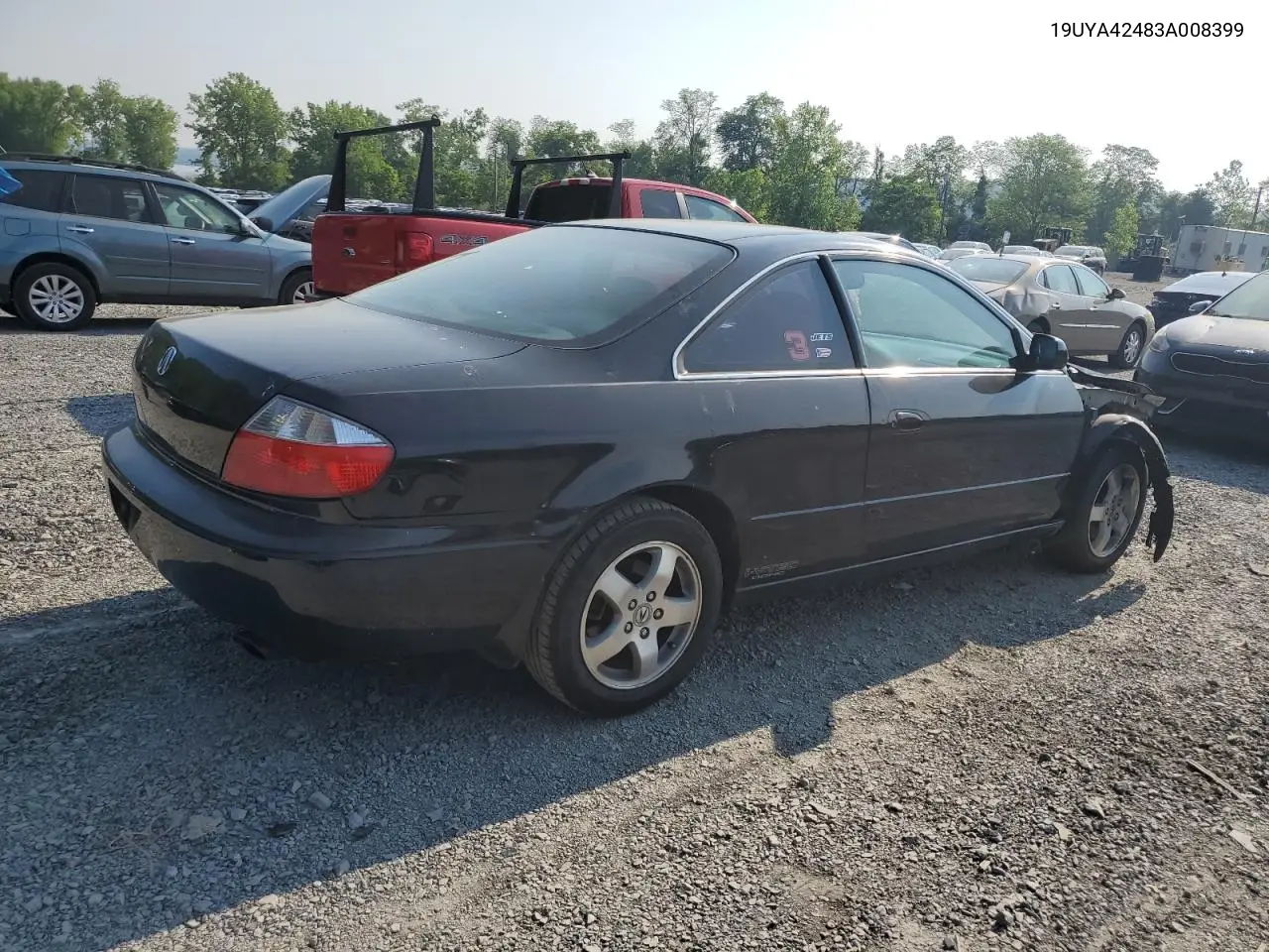 2003 Acura 3.2Cl VIN: 19UYA42483A008399 Lot: 59193835