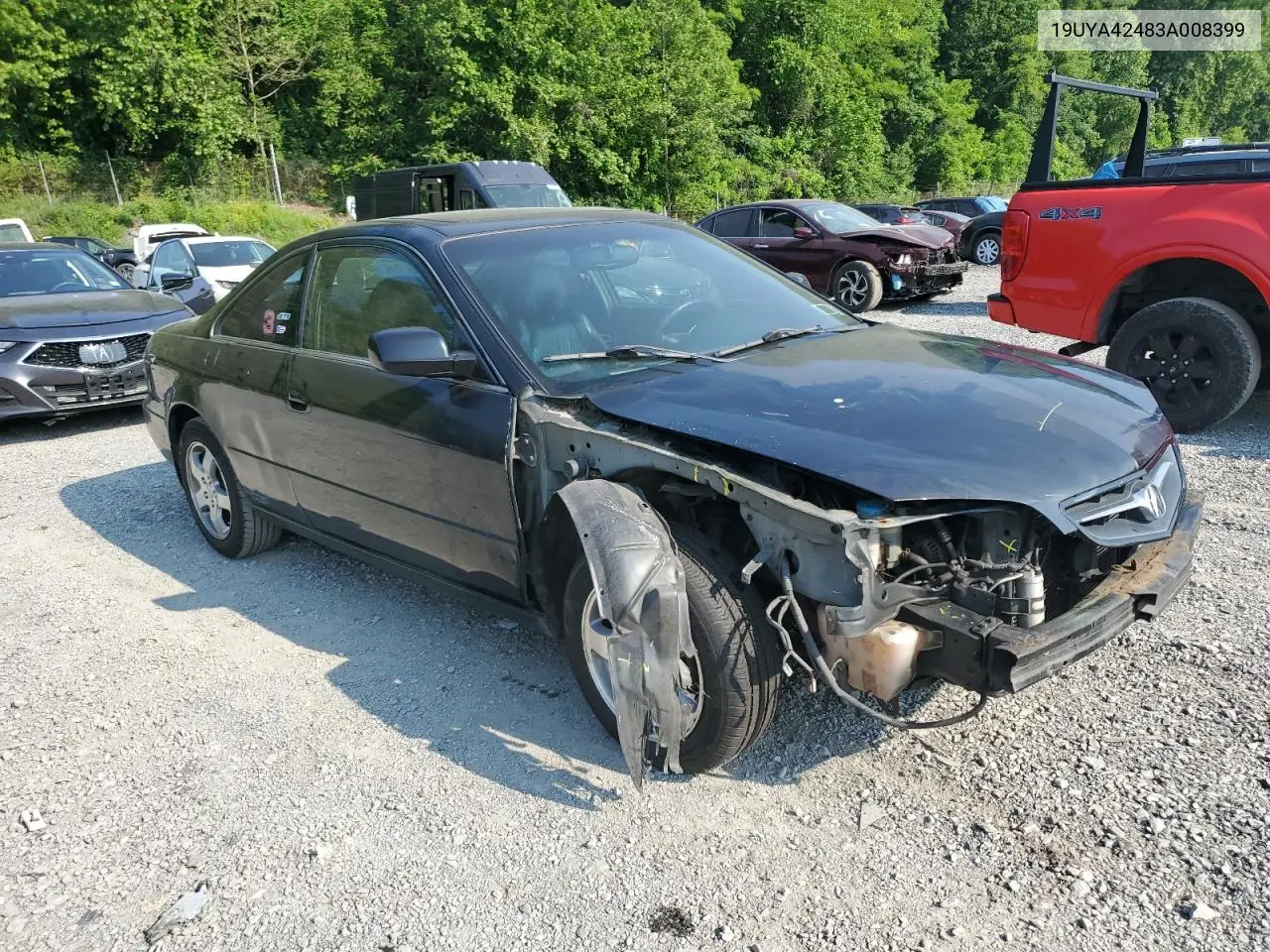 2003 Acura 3.2Cl VIN: 19UYA42483A008399 Lot: 59193835
