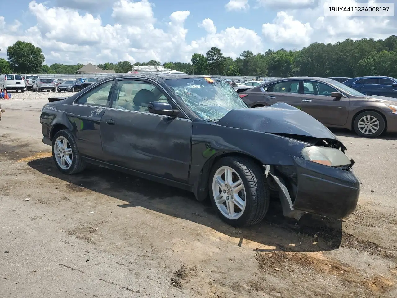 2003 Acura 3.2Cl Type-S VIN: 19UYA41633A008197 Lot: 59668355