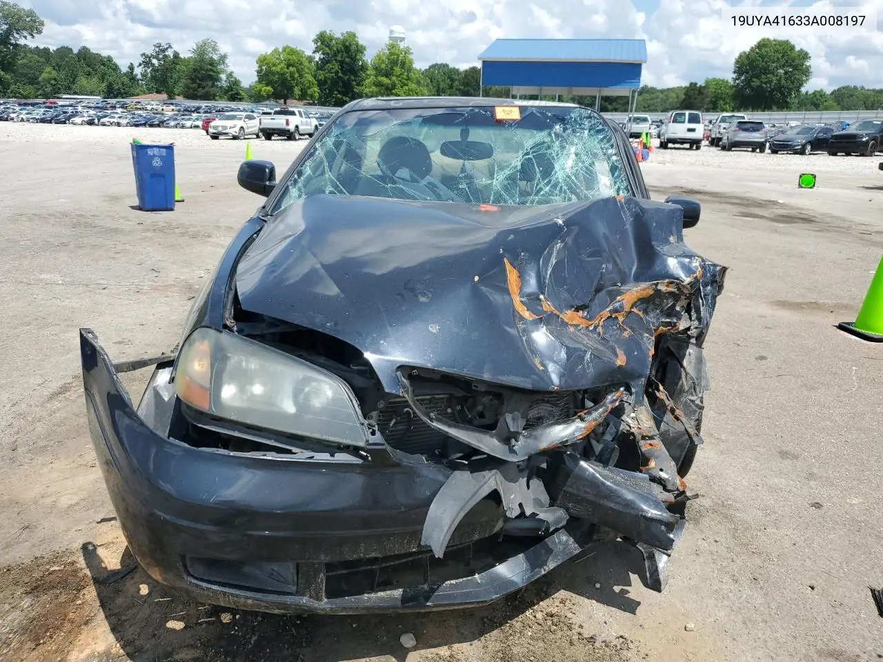2003 Acura 3.2Cl Type-S VIN: 19UYA41633A008197 Lot: 59668355