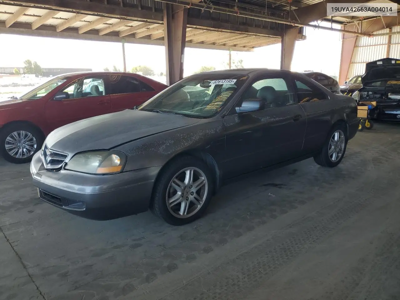 2003 Acura 3.2Cl Type-S VIN: 19UYA42663A004014 Lot: 62613195