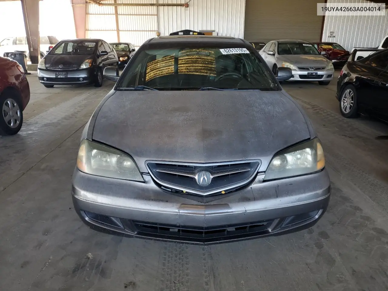 2003 Acura 3.2Cl Type-S VIN: 19UYA42663A004014 Lot: 62613195