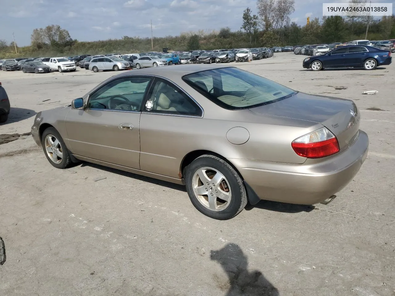 2003 Acura 3.2Cl VIN: 19UYA42463A013858 Lot: 78725134