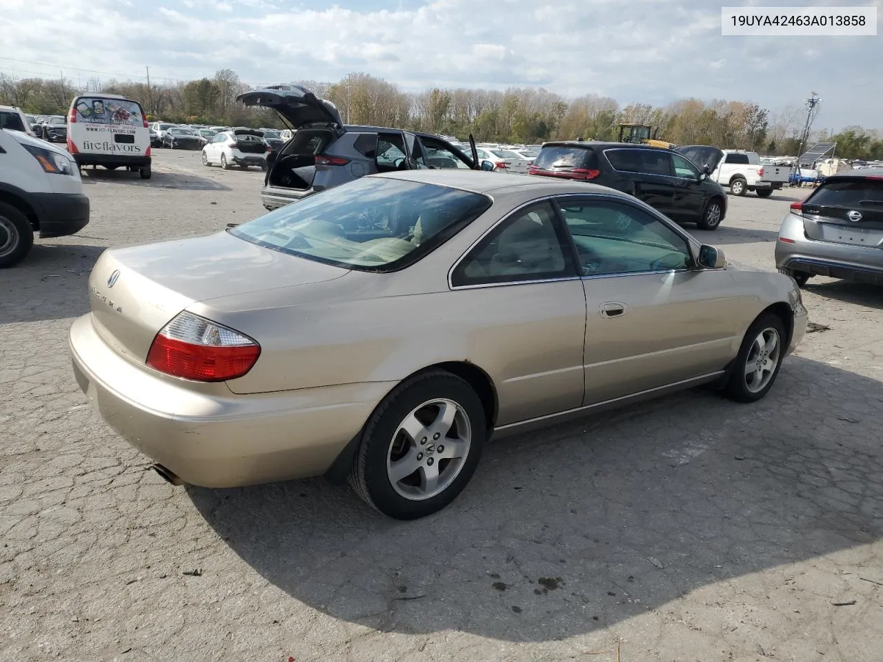 2003 Acura 3.2Cl VIN: 19UYA42463A013858 Lot: 78725134