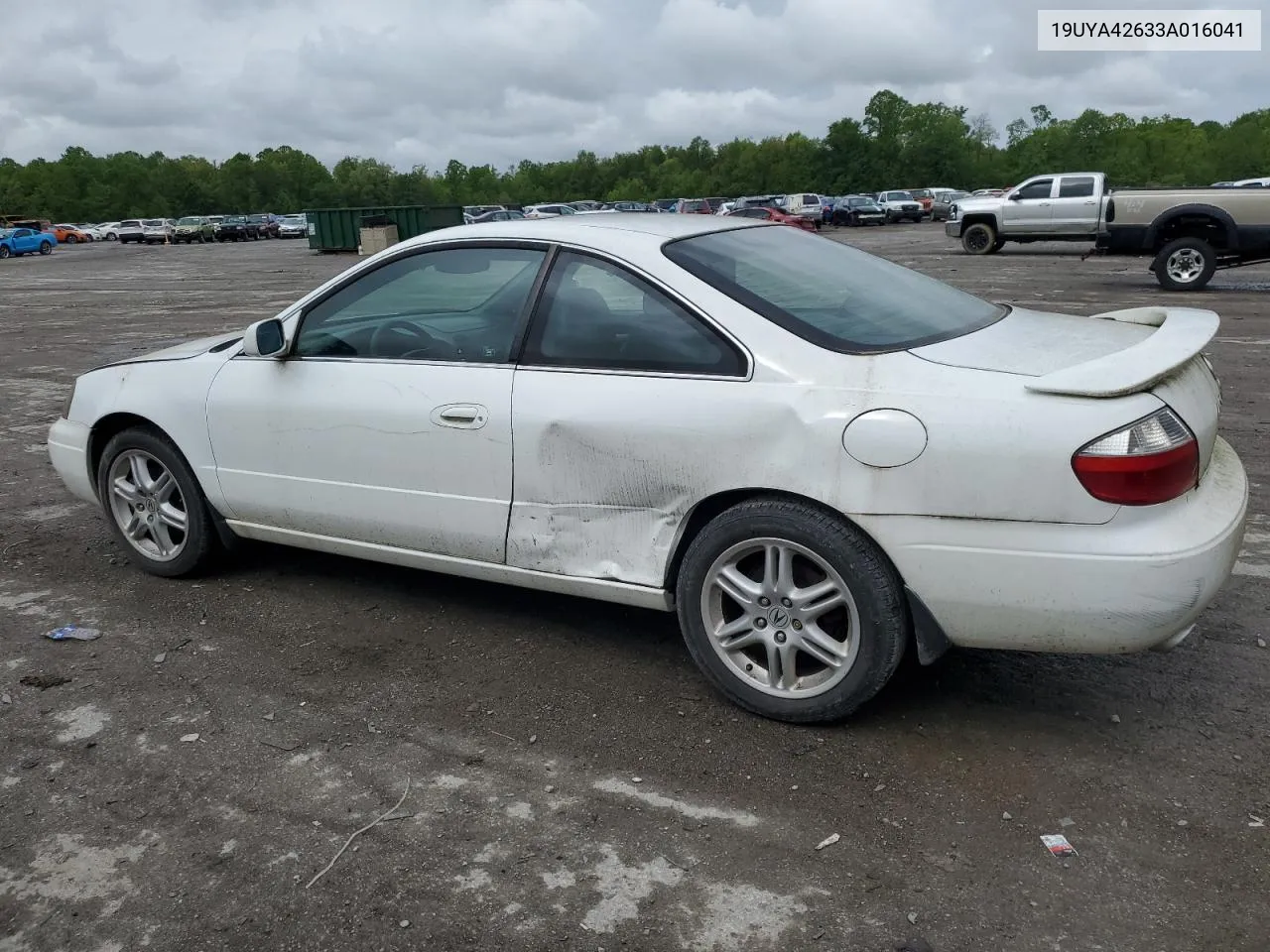 2003 Acura 3.2Cl Type-S VIN: 19UYA42633A016041 Lot: 82764164