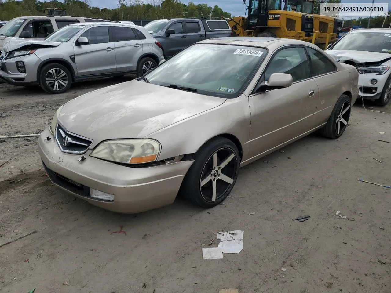 2008 Acura 3.2Cl VIN: 19UYA42491A036810 Lot: 73523644