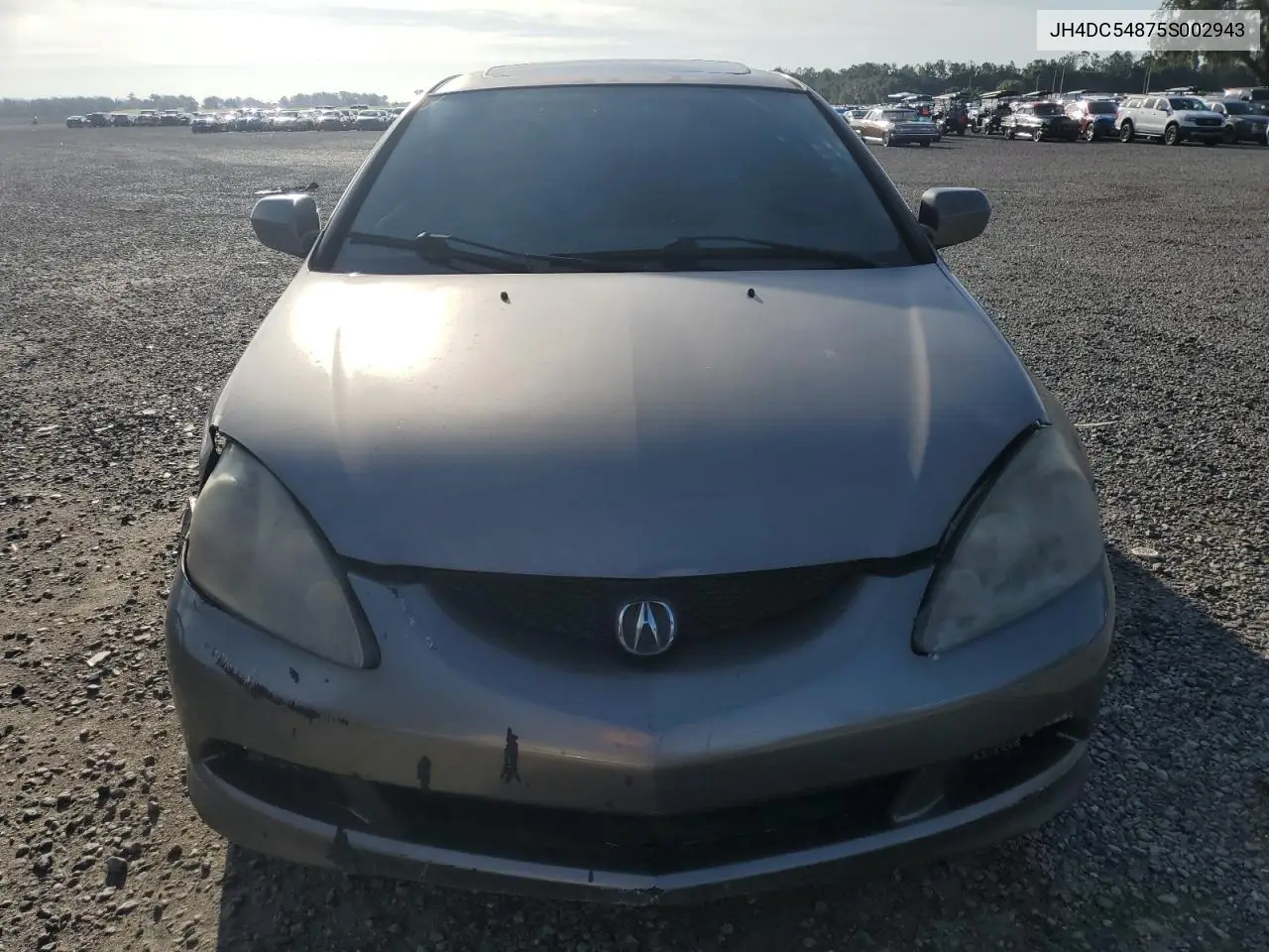 2005 Acura Rsx VIN: JH4DC54875S002943 Lot: 60653195