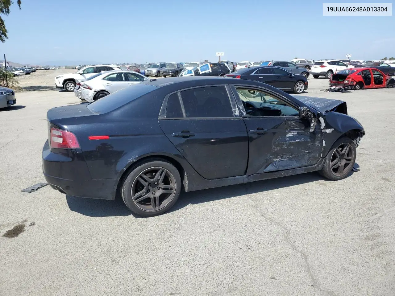 2008 Acura Tl VIN: 19UUA66248A013304 Lot: 55261675