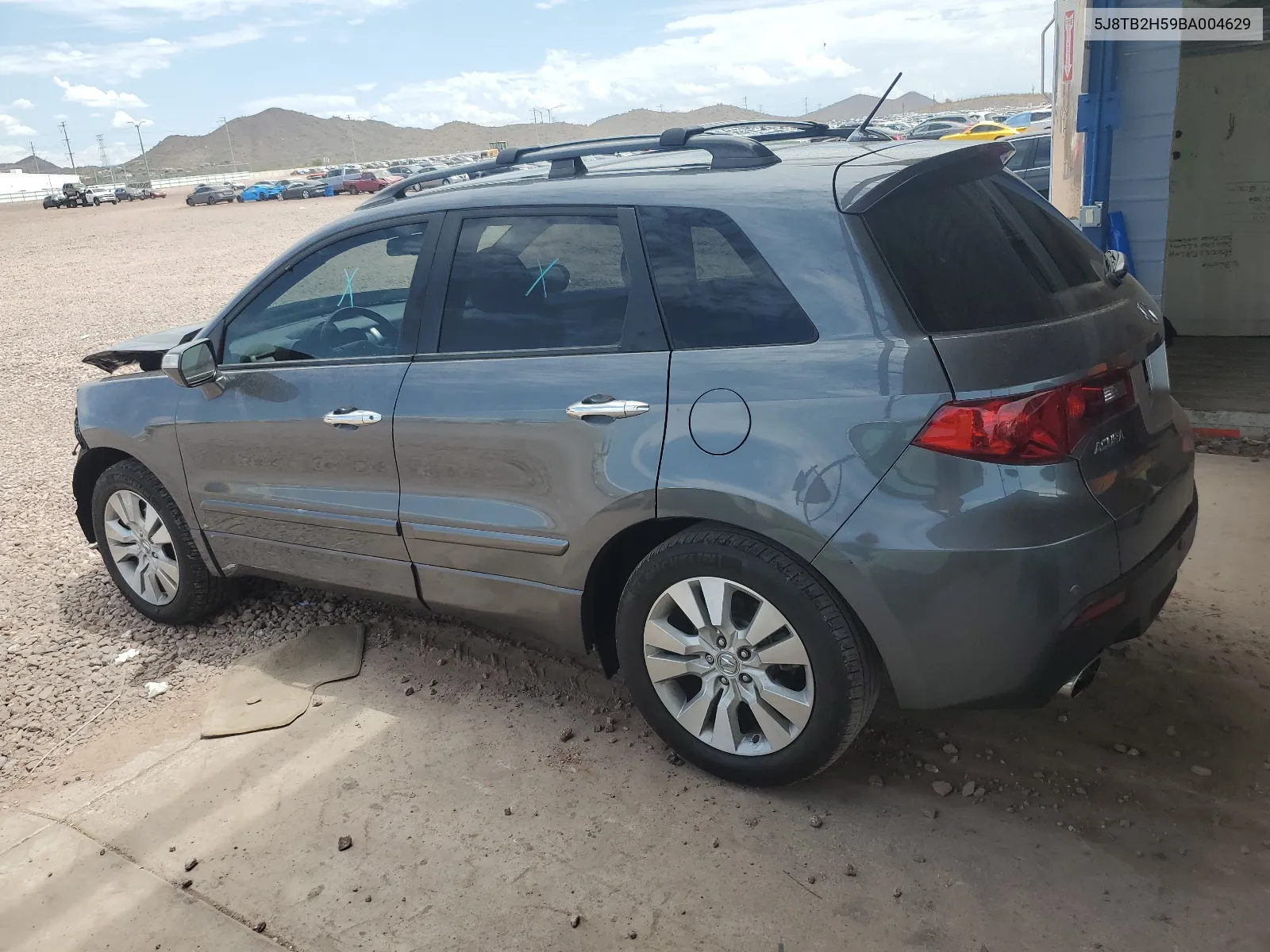 2011 Acura Rdx Technology VIN: 5J8TB2H59BA004629 Lot: 65847474