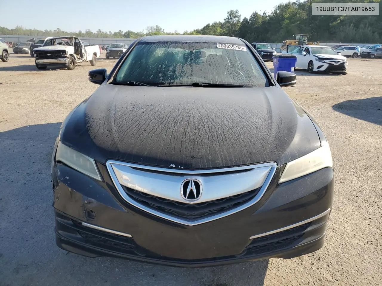 2015 Acura Tlx VIN: 19UUB1F37FA019653 Lot: 53639735