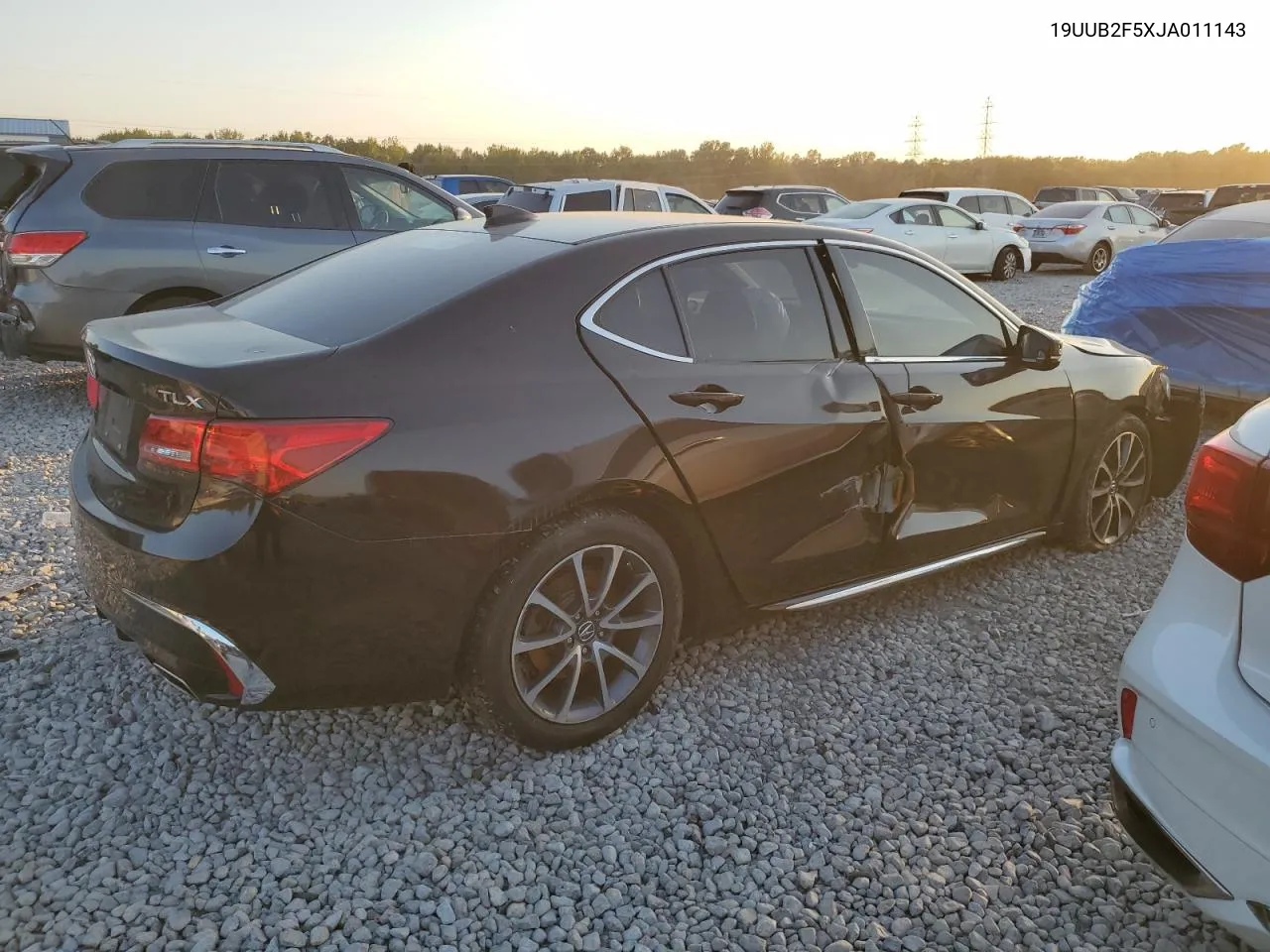 2018 Acura Tlx Tech VIN: 19UUB2F5XJA011143 Lot: 75897694