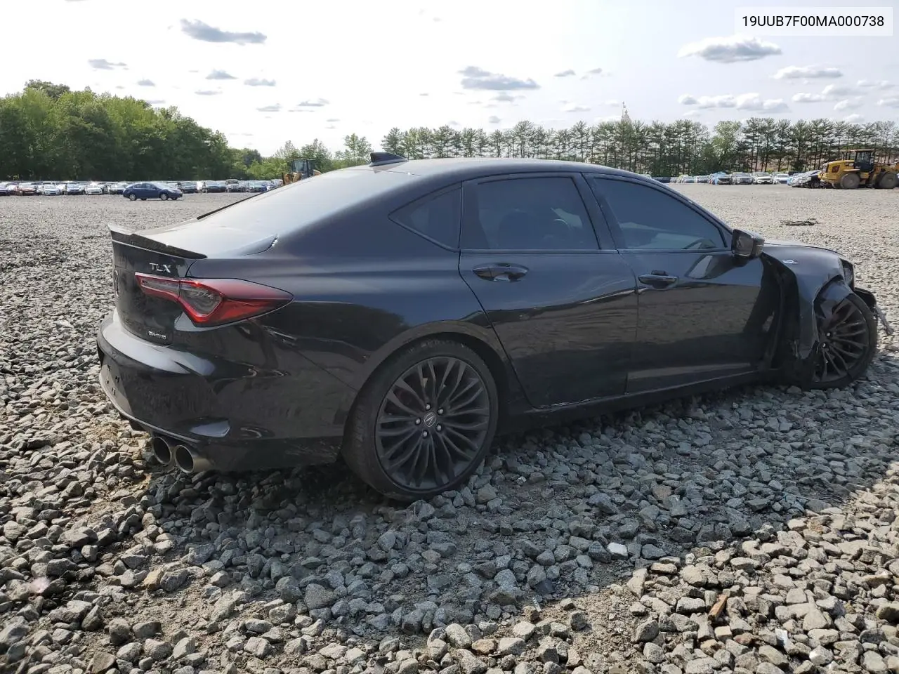 2021 Acura Tlx Type S VIN: 19UUB7F00MA000738 Lot: 59111205
