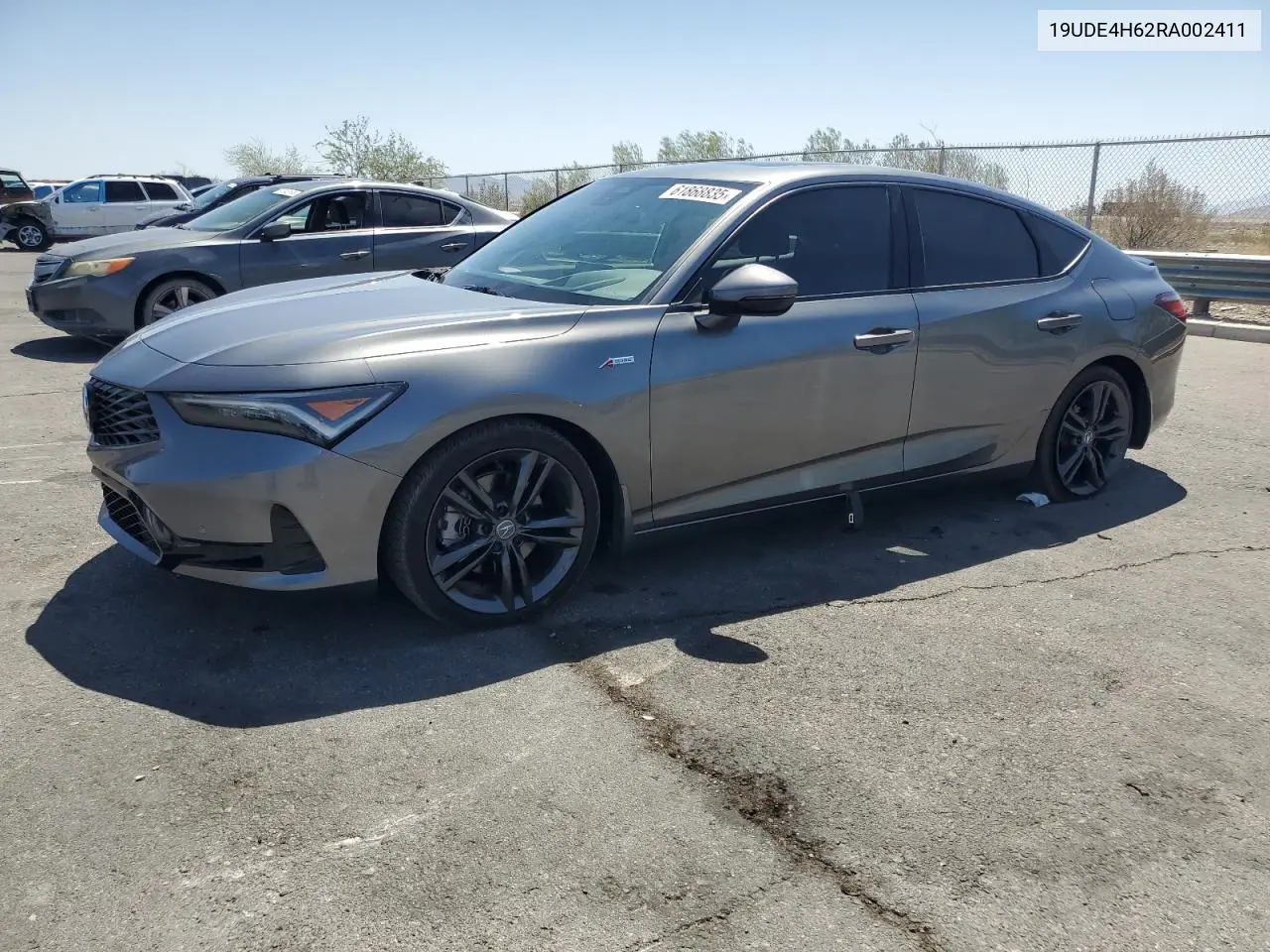 2021 Acura Integra A-Spec Tech VIN: 19UDE4H62RA002411 Lot: 61868835
