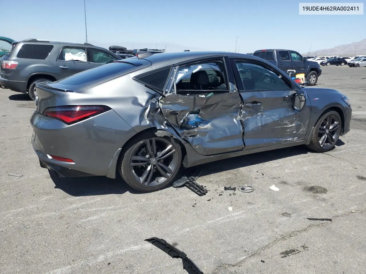 2021 Acura Integra A-Spec Tech VIN: 19UDE4H62RA002411 Lot: 61868835