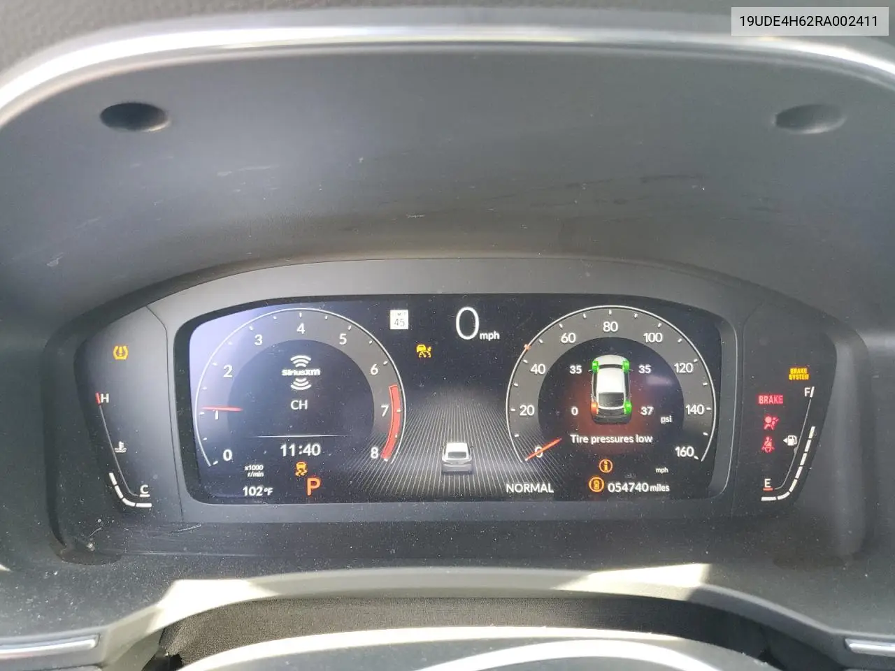 2021 Acura Integra A-Spec Tech VIN: 19UDE4H62RA002411 Lot: 61868835