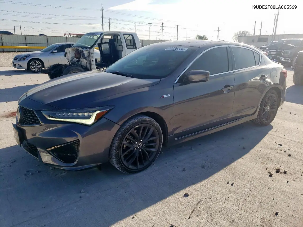 2023 Acura Ilx Premium A-Spec VIN: 19UDE2F88LA005569 Lot: 62239725