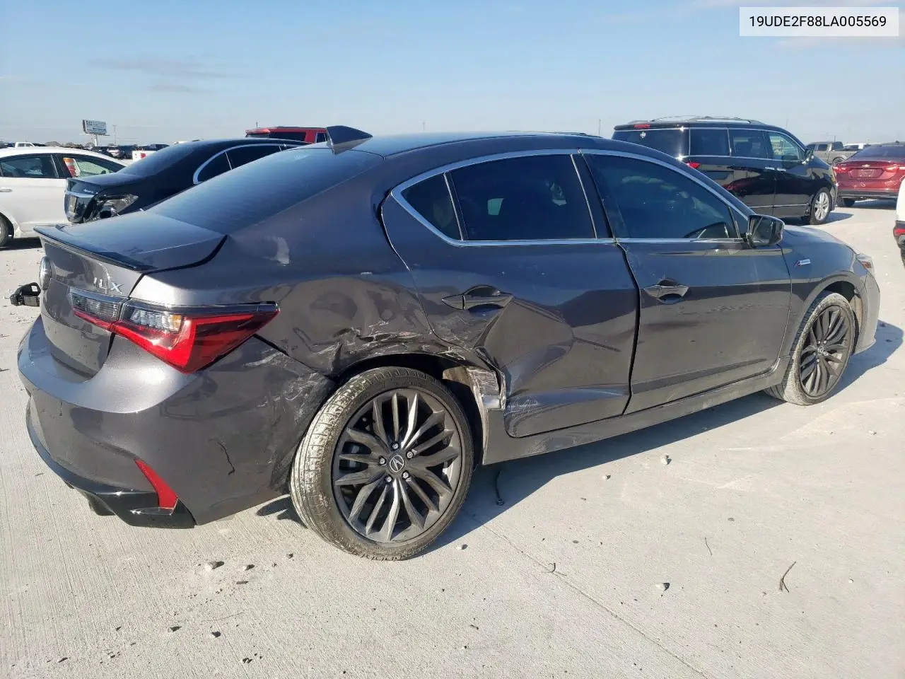2023 Acura Ilx Premium A-Spec VIN: 19UDE2F88LA005569 Lot: 62239725