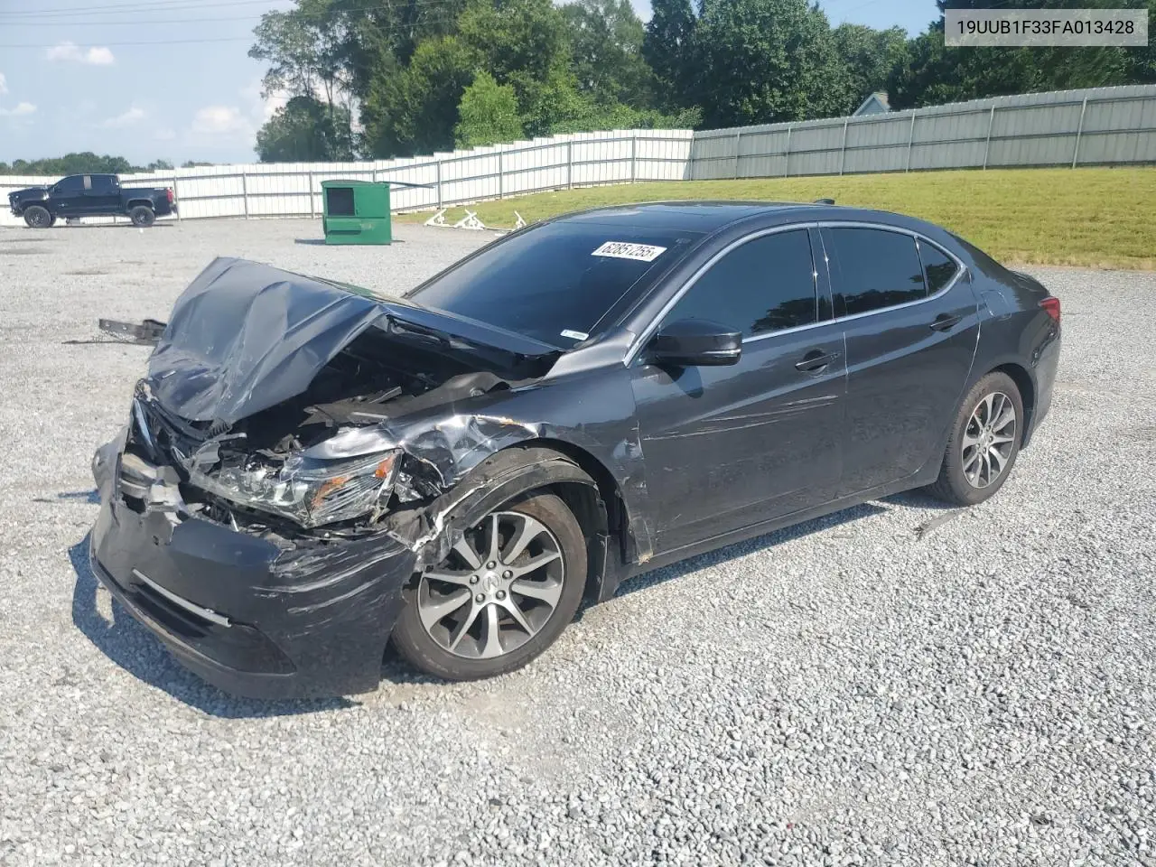 2023 Acura Tlx VIN: 19UUB1F33FA013428 Lot: 62851255