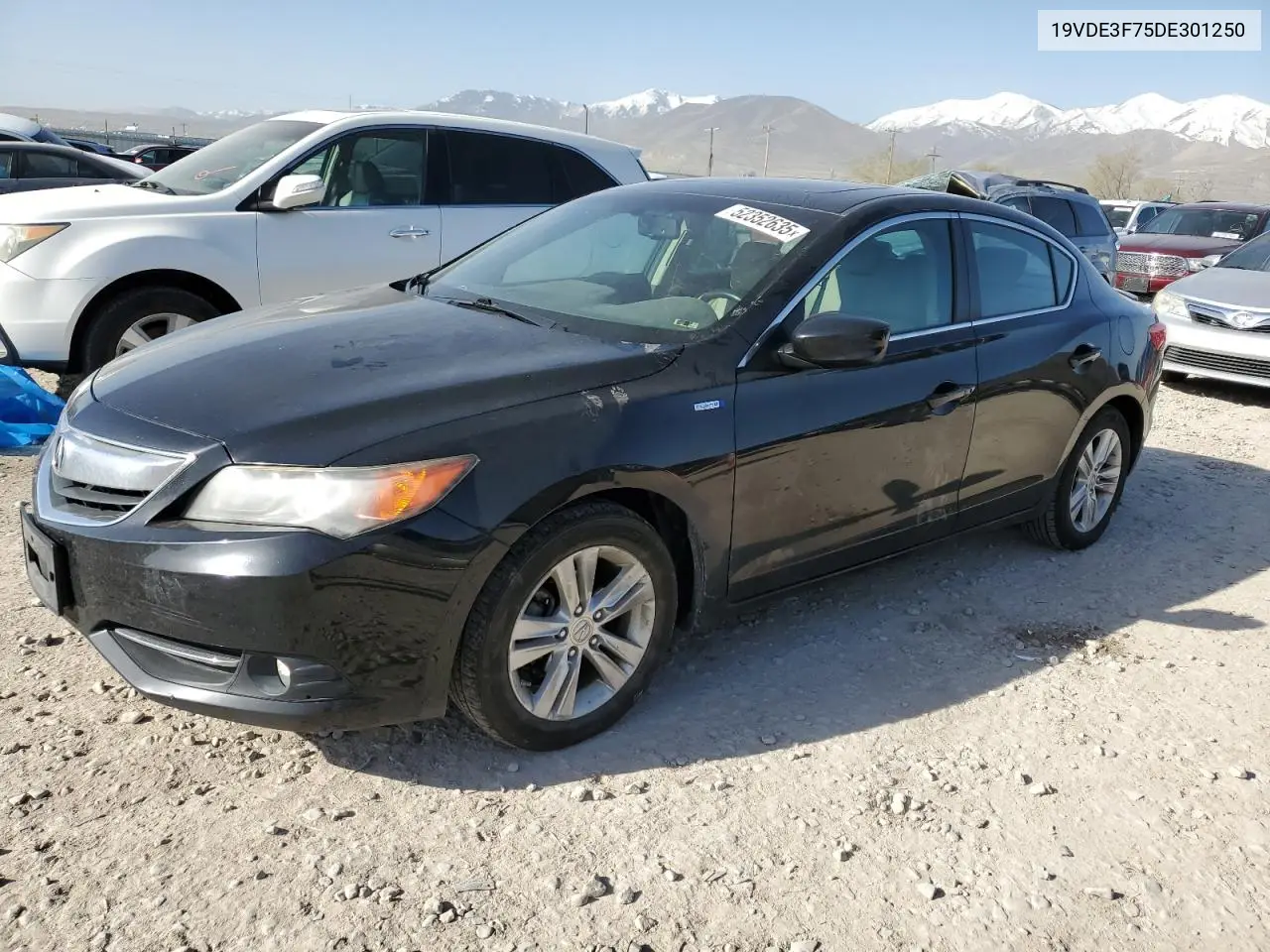 2013 Acura Ilx Hybrid Tech VIN: 19VDE3F75DE301250 Lot: 52352635