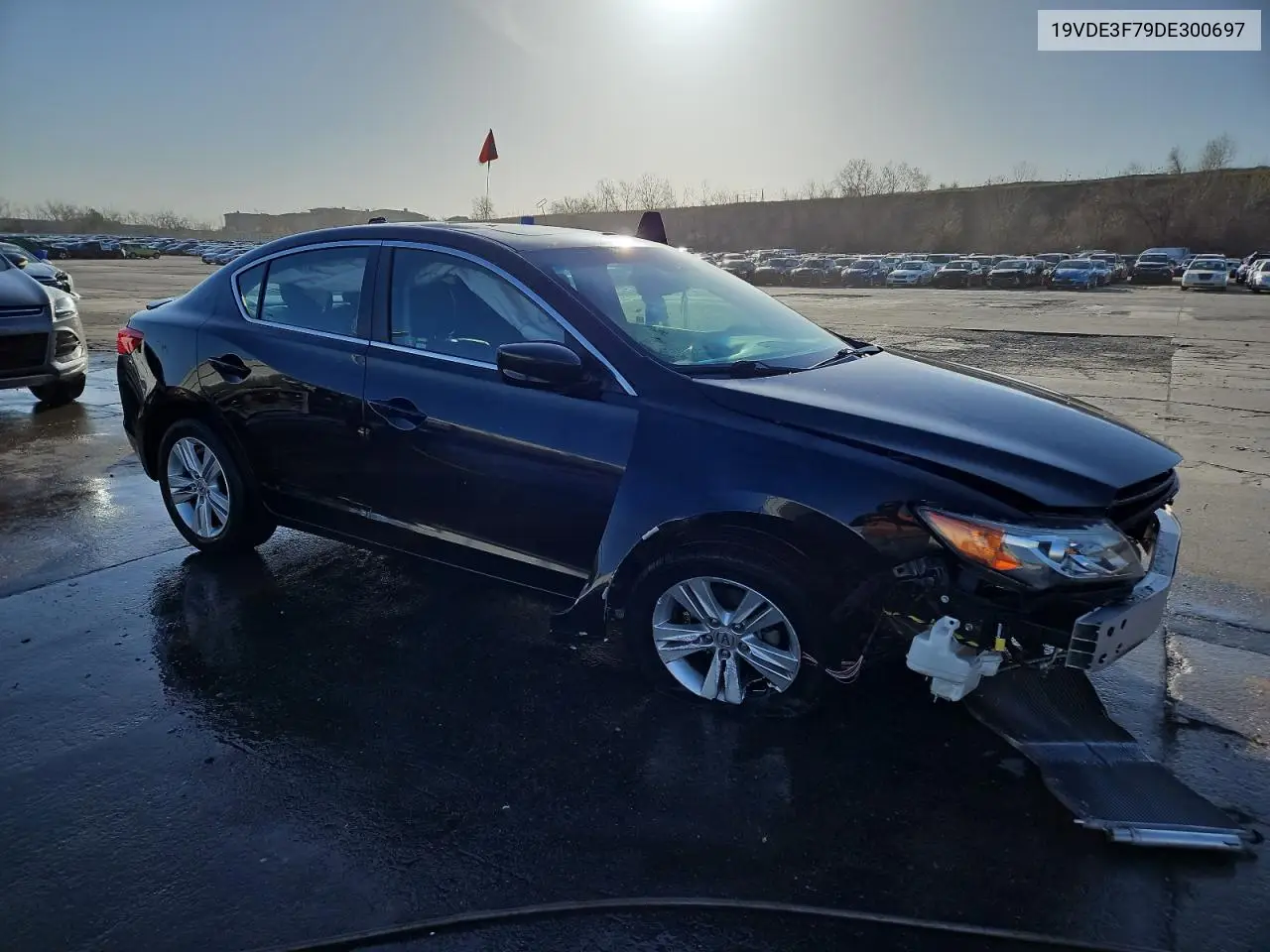 2013 Acura Ilx Hybrid Tech VIN: 19VDE3F79DE300697 Lot: 52573415
