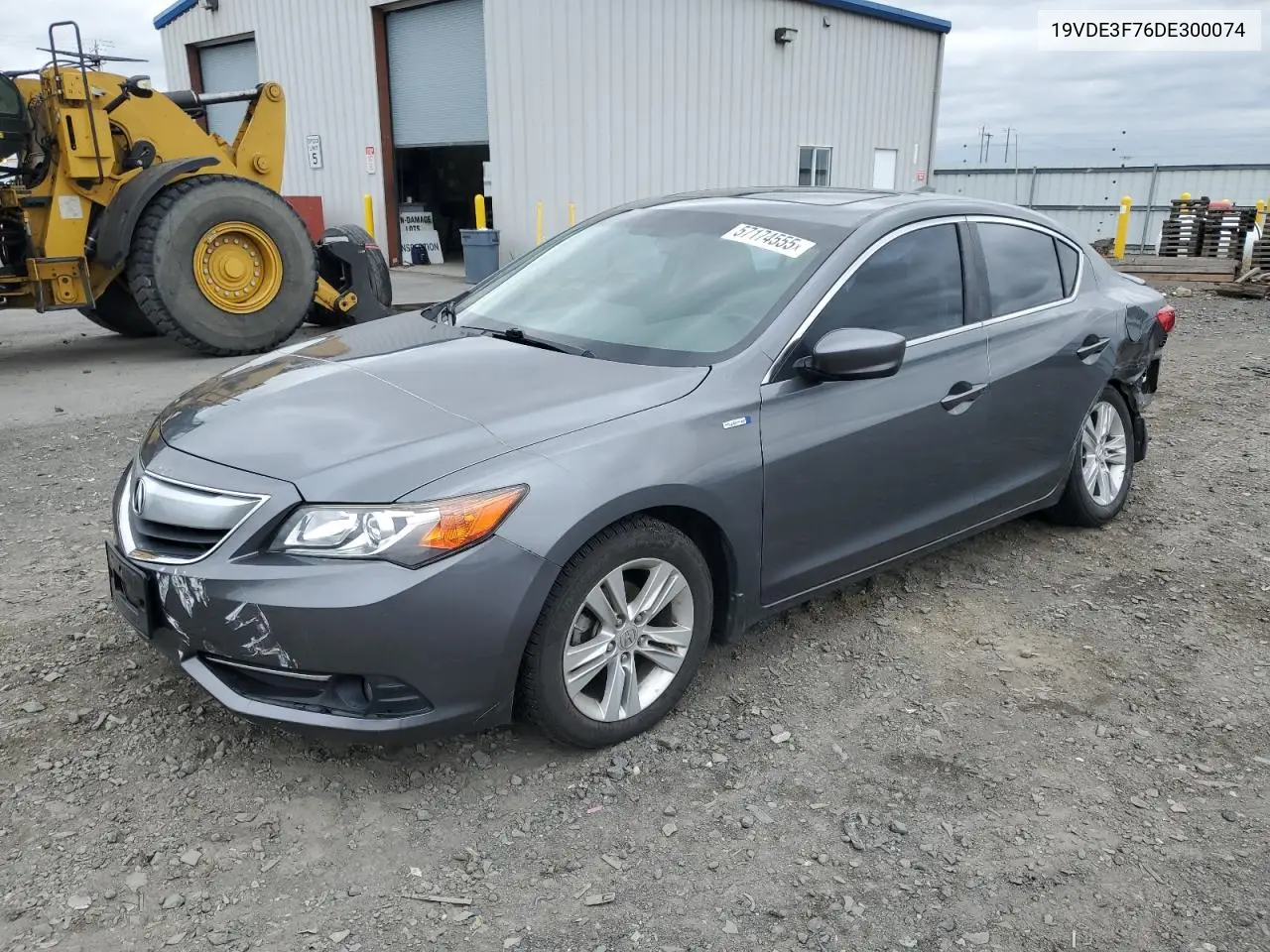 2013 Acura Ilx Hybrid Tech VIN: 19VDE3F76DE300074 Lot: 57174555