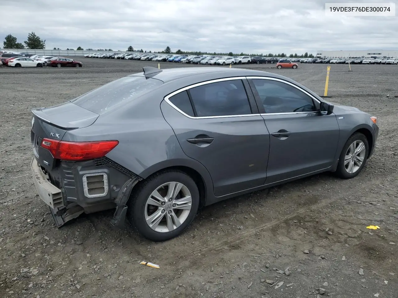2013 Acura Ilx Hybrid Tech VIN: 19VDE3F76DE300074 Lot: 57174555