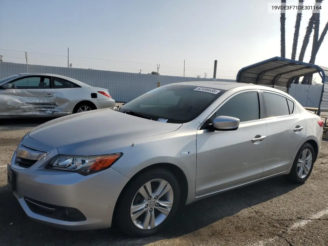 2013 Acura Ilx Hybrid Tech VIN: 19VDE3F71DE301164 Lot: 62498435