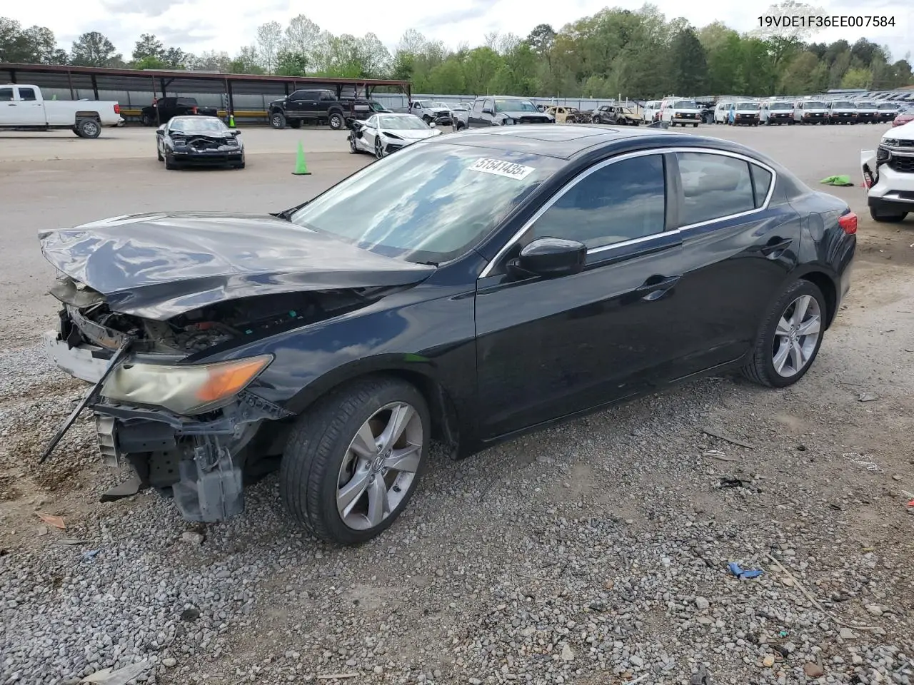 2014 Acura Ilx 20 VIN: 19VDE1F36EE007584 Lot: 51541435