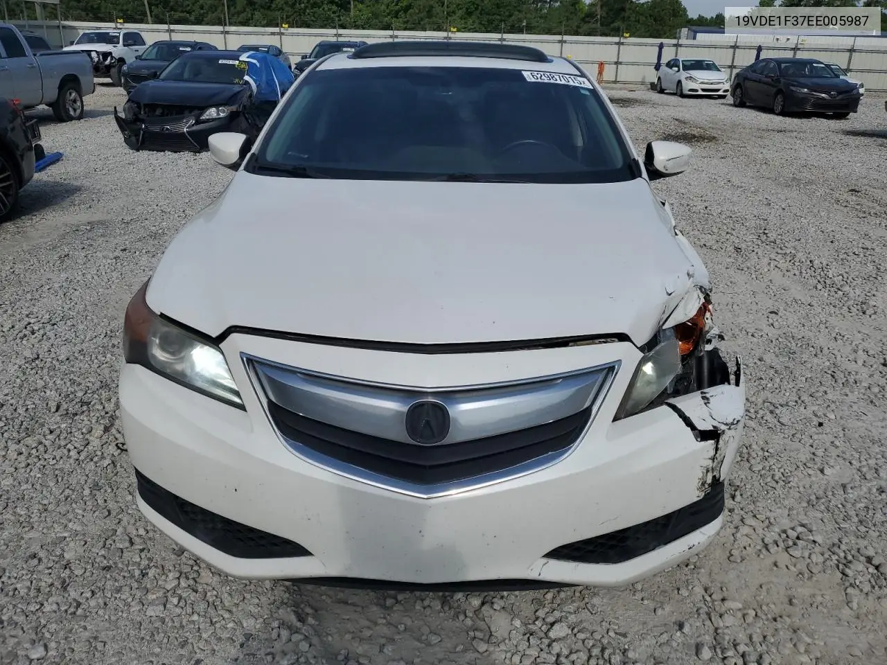 2014 Acura Ilx 20 VIN: 19VDE1F37EE005987 Lot: 62987015