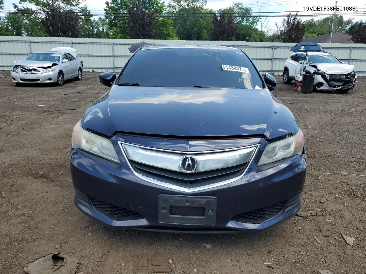 2015 Acura Ilx 20 VIN: 19VDE1F38FE010830 Lot: 61438075