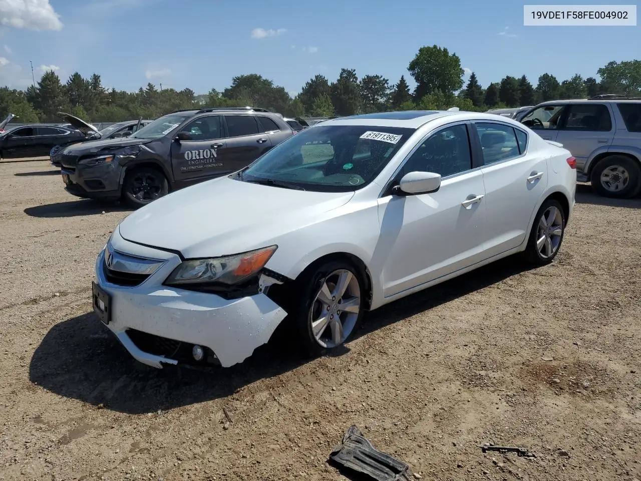 2015 Acura Ilx 20 Premium VIN: 19VDE1F58FE004902 Lot: 61911395