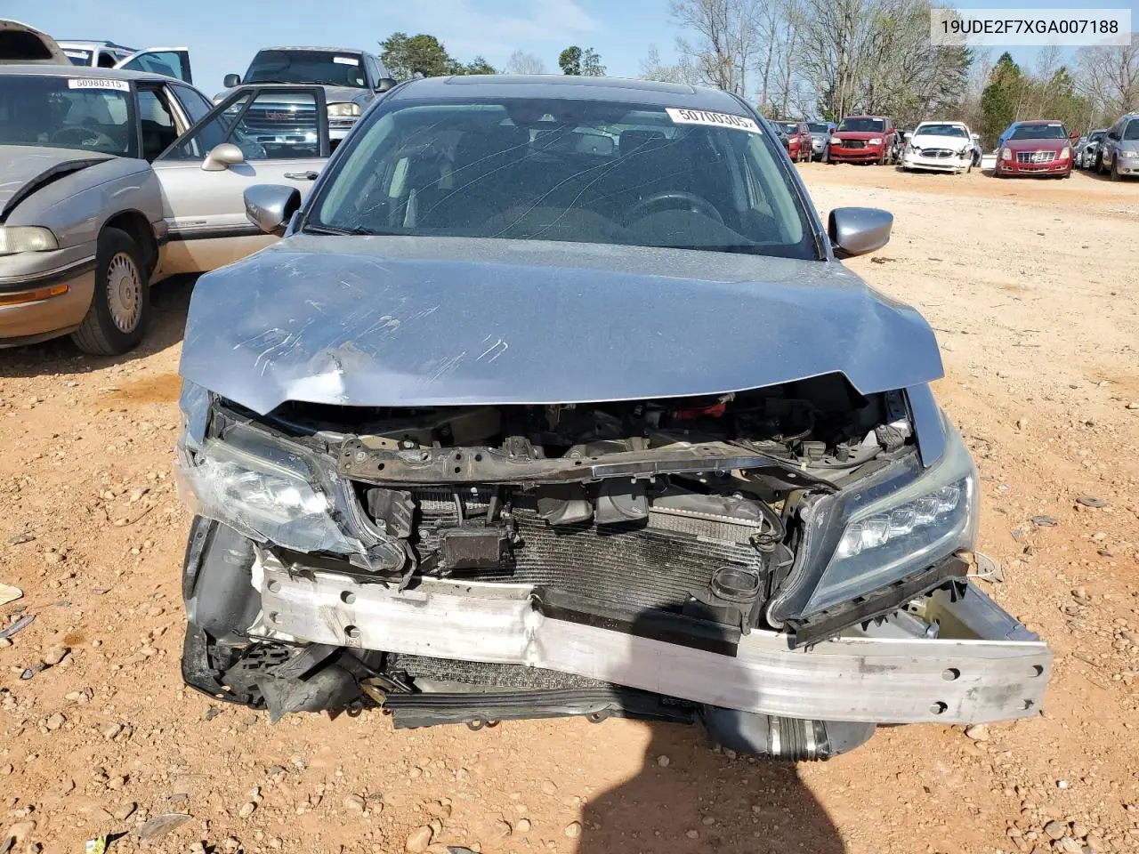 2016 Acura Ilx Premium VIN: 19UDE2F7XGA007188 Lot: 50700305