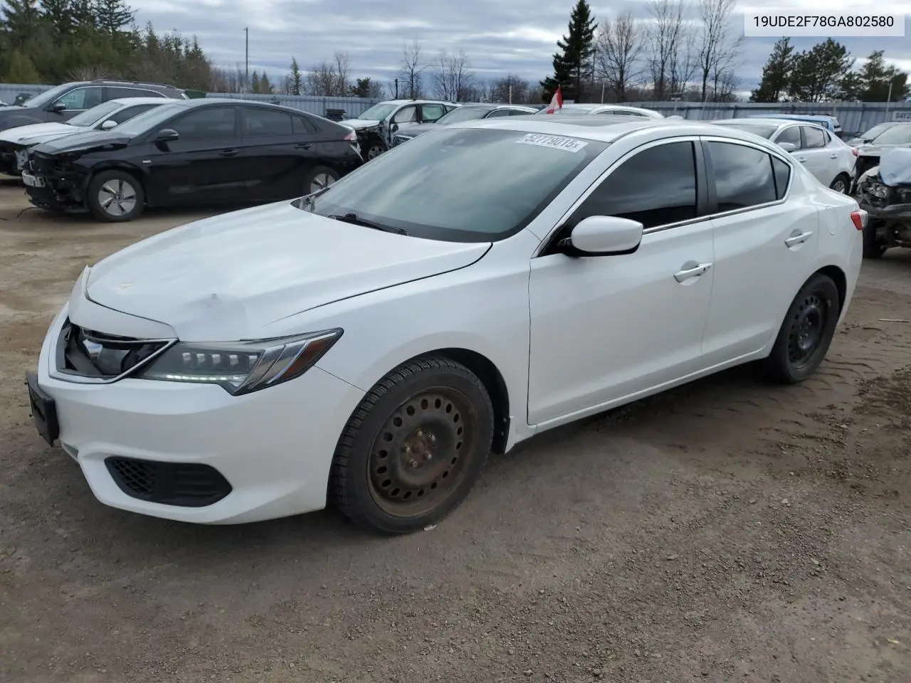 2016 Acura Ilx Premium VIN: 19UDE2F78GA802580 Lot: 52779015
