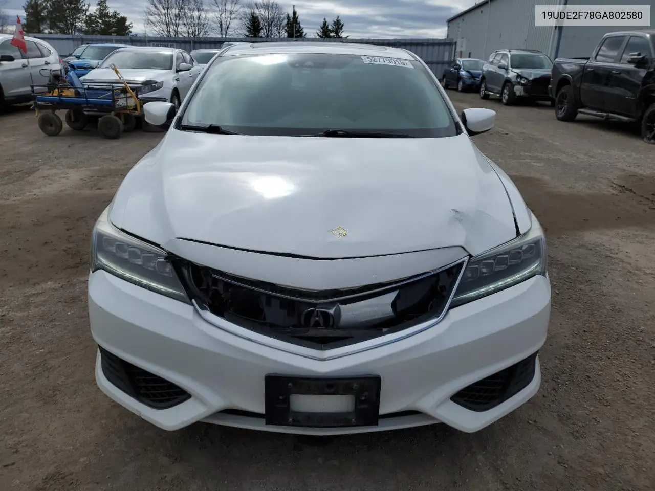 2016 Acura Ilx Premium VIN: 19UDE2F78GA802580 Lot: 52779015
