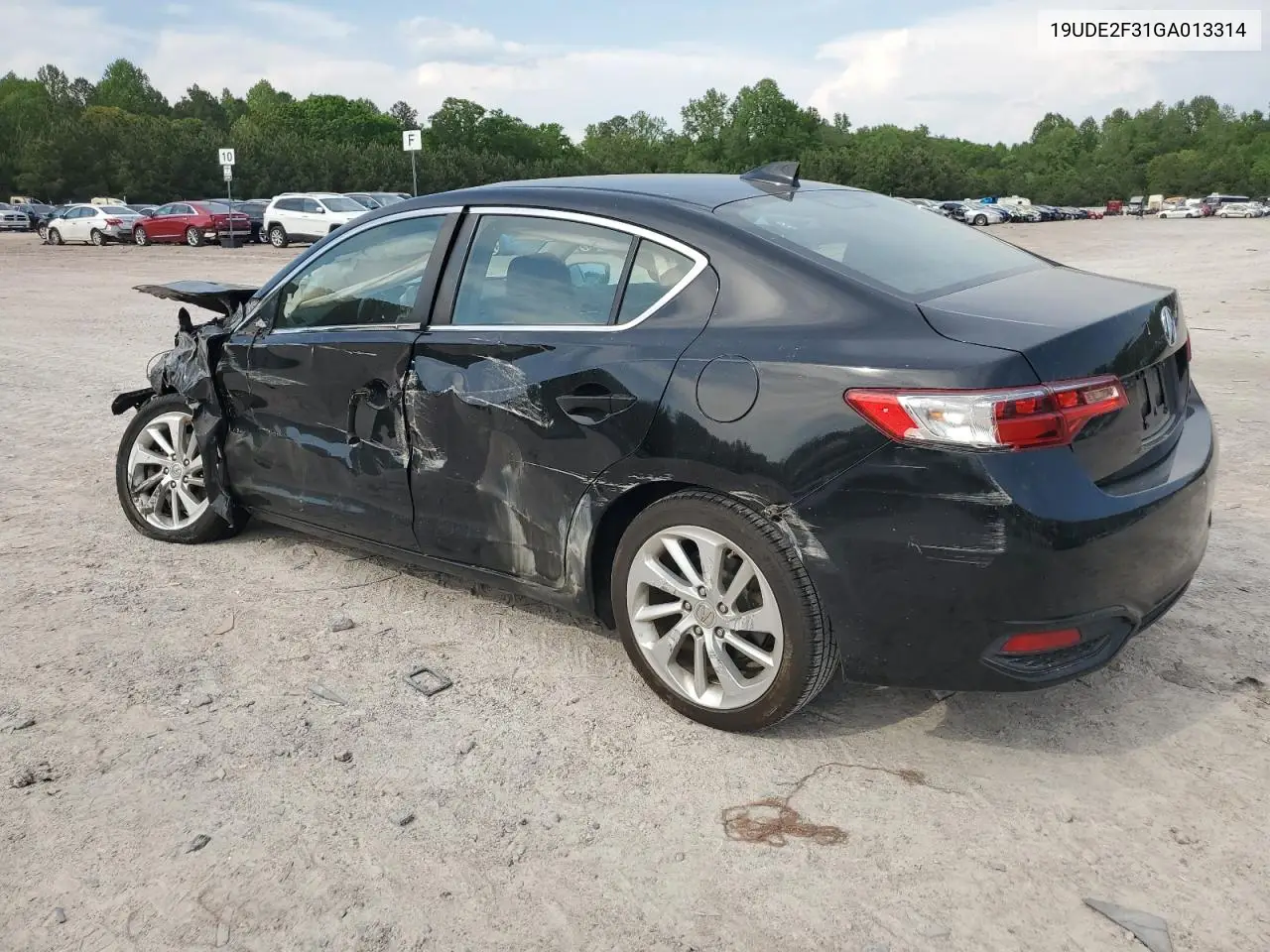 2016 Acura Ilx Base Watch Plus VIN: 19UDE2F31GA013314 Lot: 55407765