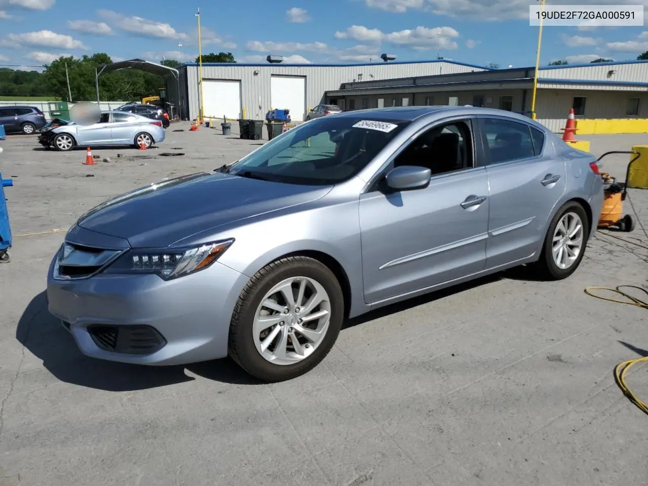 2016 Acura Ilx Premium VIN: 19UDE2F72GA000591 Lot: 55469665