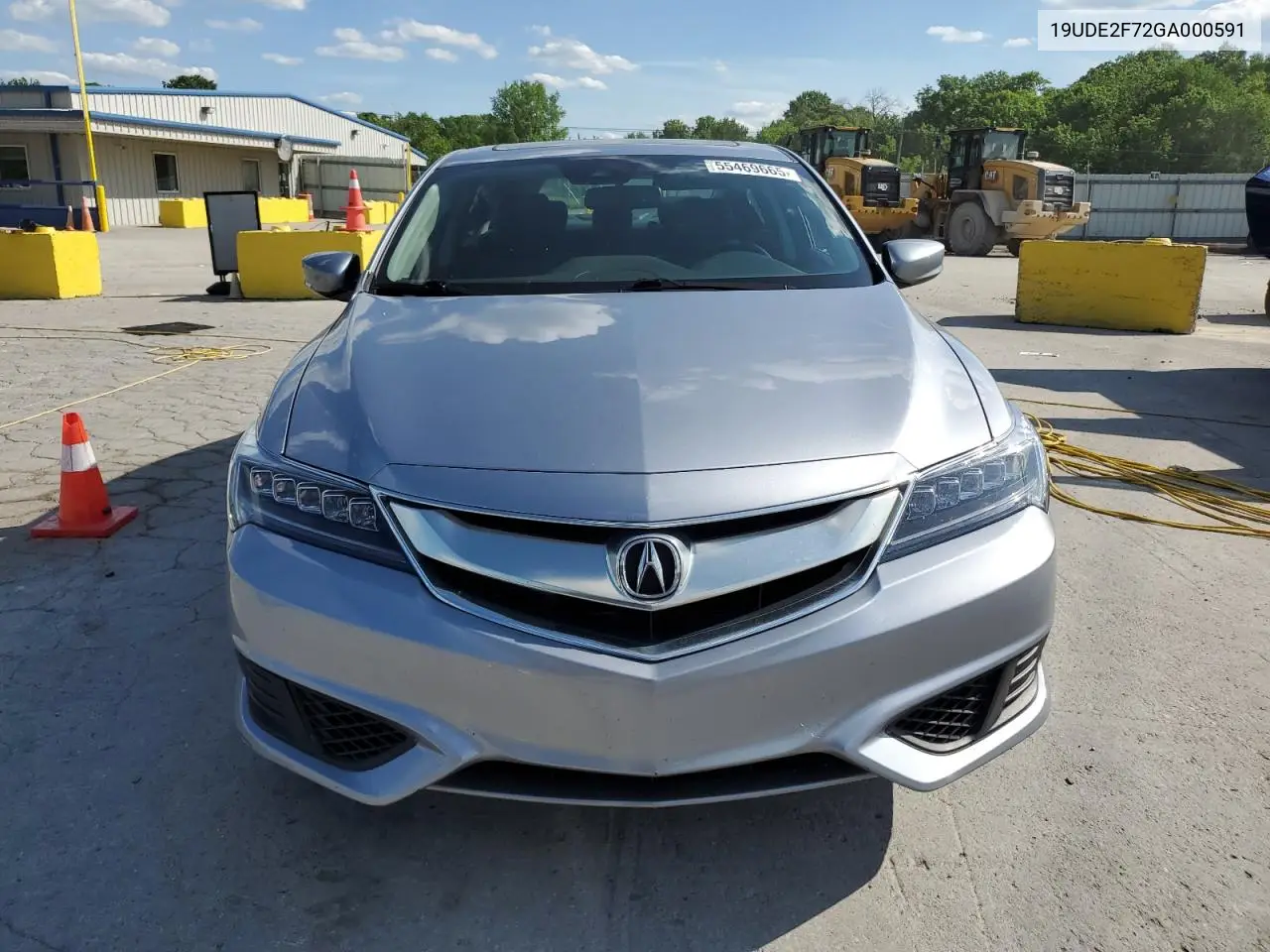 2016 Acura Ilx Premium VIN: 19UDE2F72GA000591 Lot: 55469665