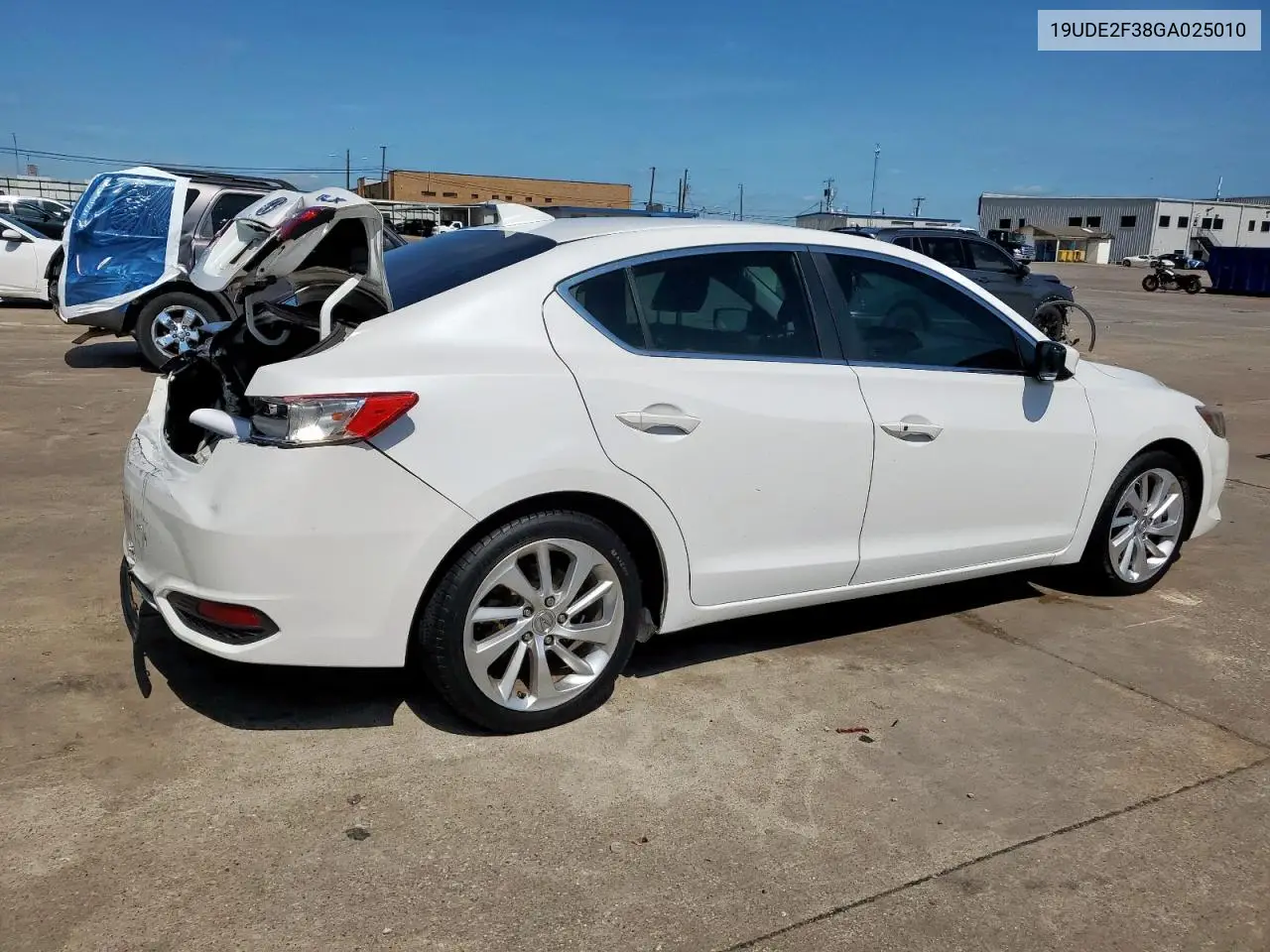 2016 Acura Ilx Base Watch Plus VIN: 19UDE2F38GA025010 Lot: 58498455