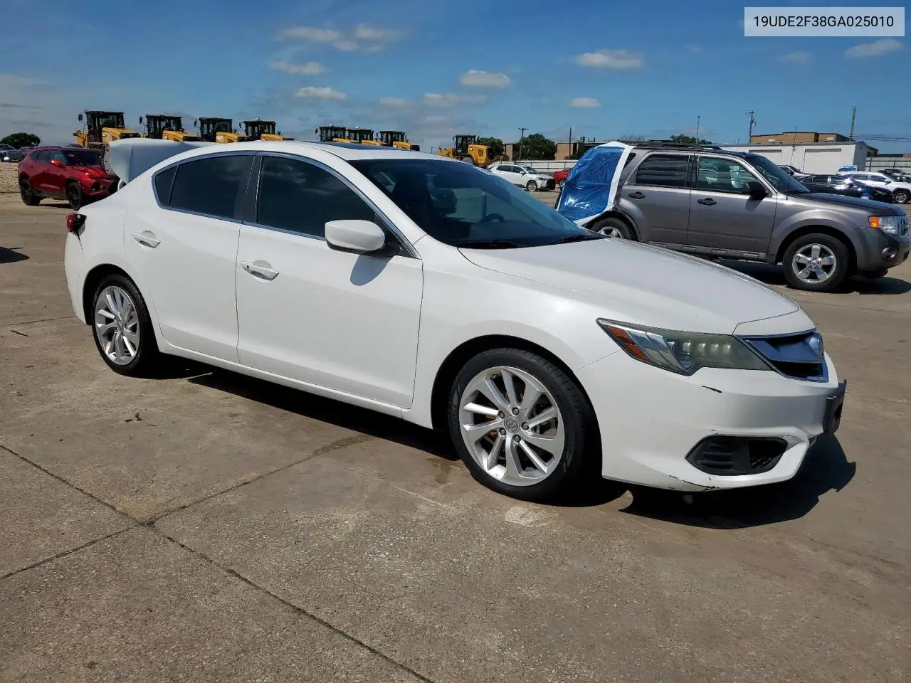 2016 Acura Ilx Base Watch Plus VIN: 19UDE2F38GA025010 Lot: 58498455