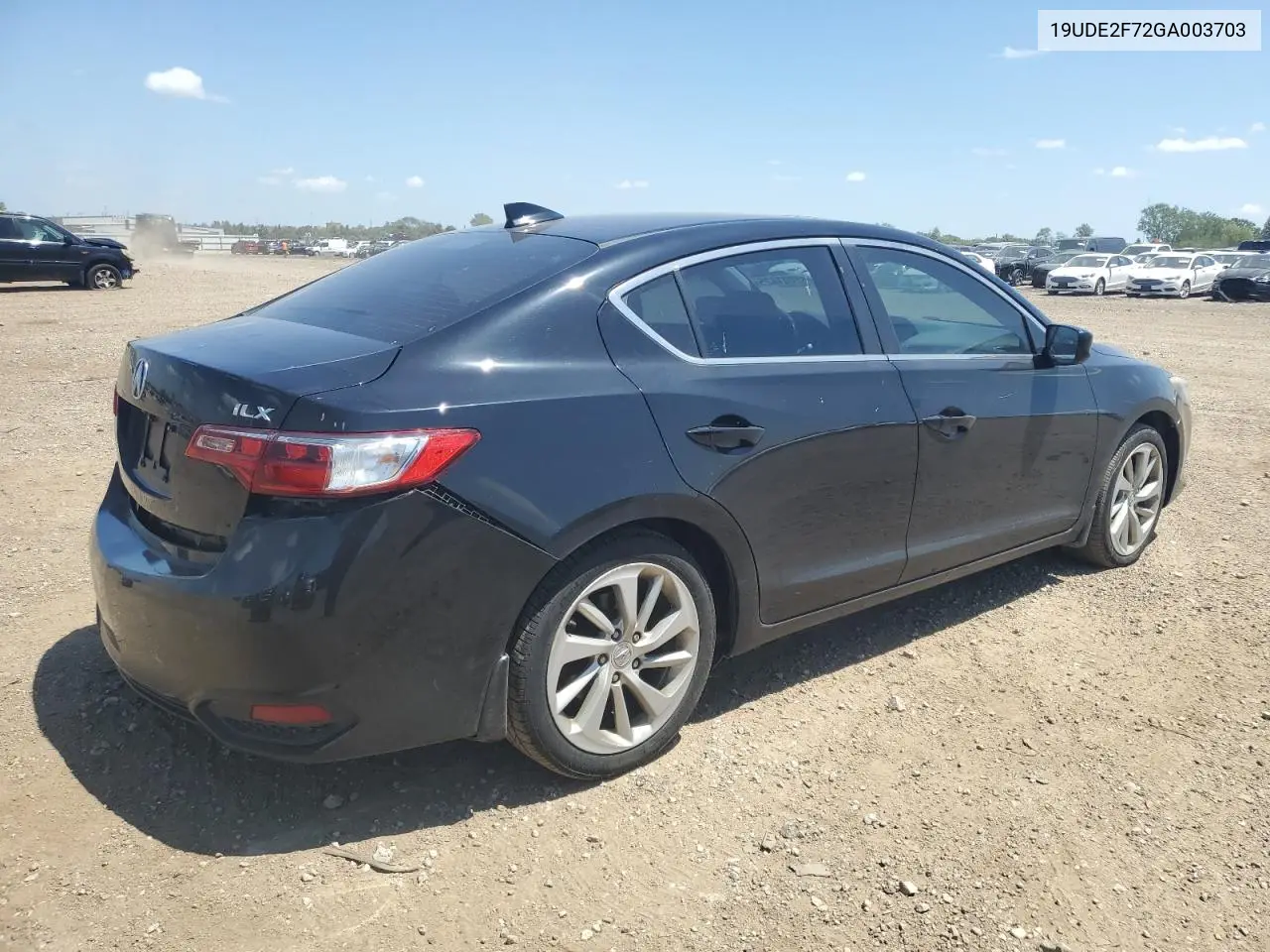 2016 Acura Ilx Premium VIN: 19UDE2F72GA003703 Lot: 62001425