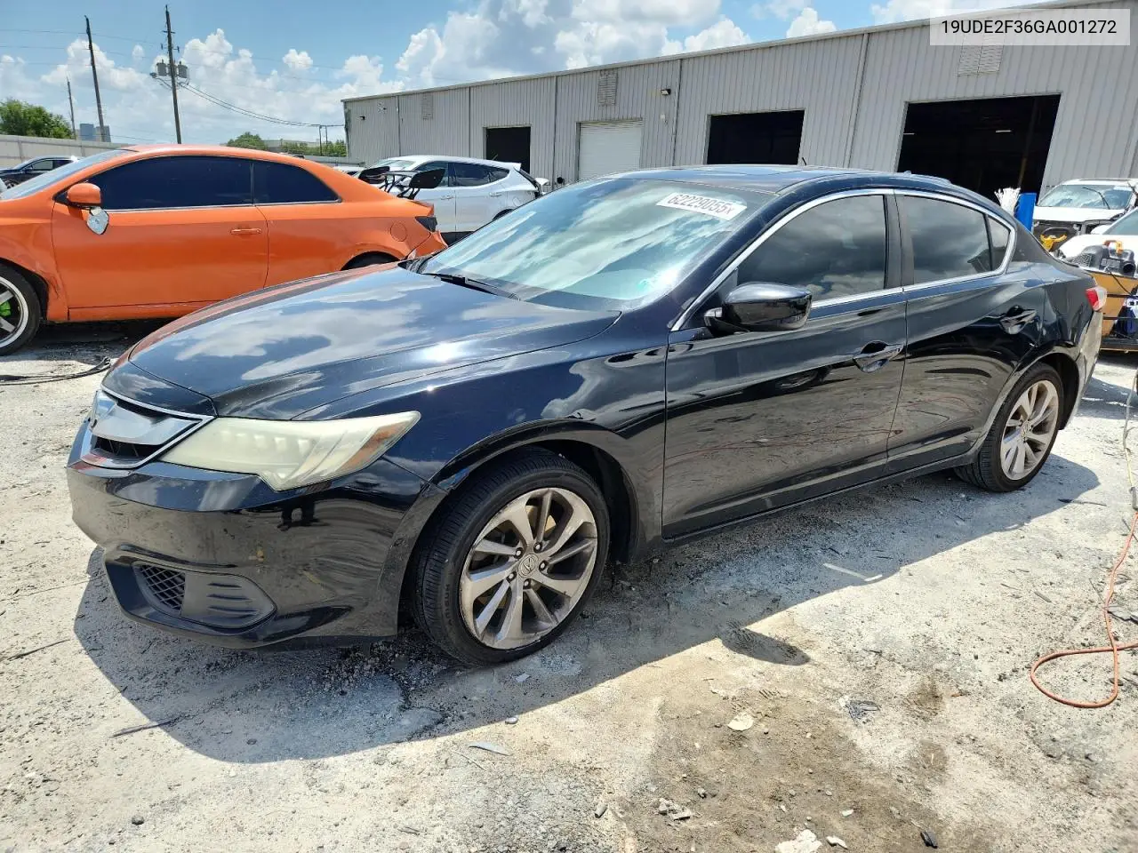 2016 Acura Ilx Base Watch Plus VIN: 19UDE2F36GA001272 Lot: 62229055