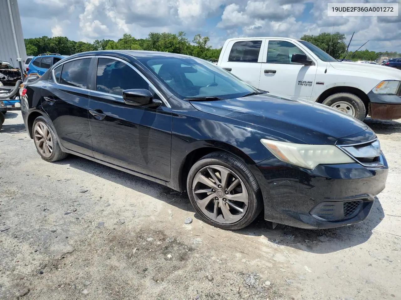 2016 Acura Ilx Base Watch Plus VIN: 19UDE2F36GA001272 Lot: 62229055