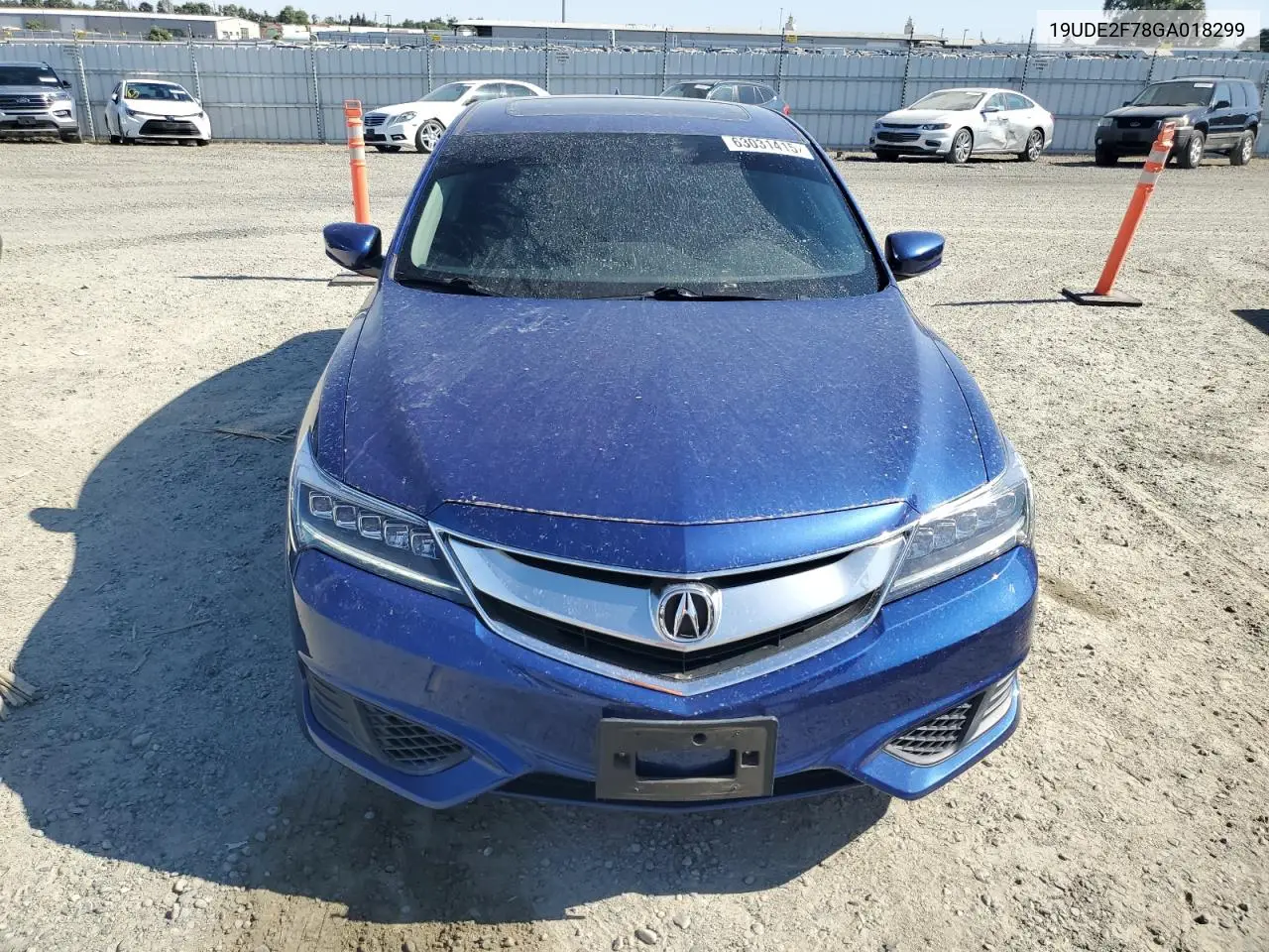 2016 Acura Ilx Premium VIN: 19UDE2F78GA018299 Lot: 63031415