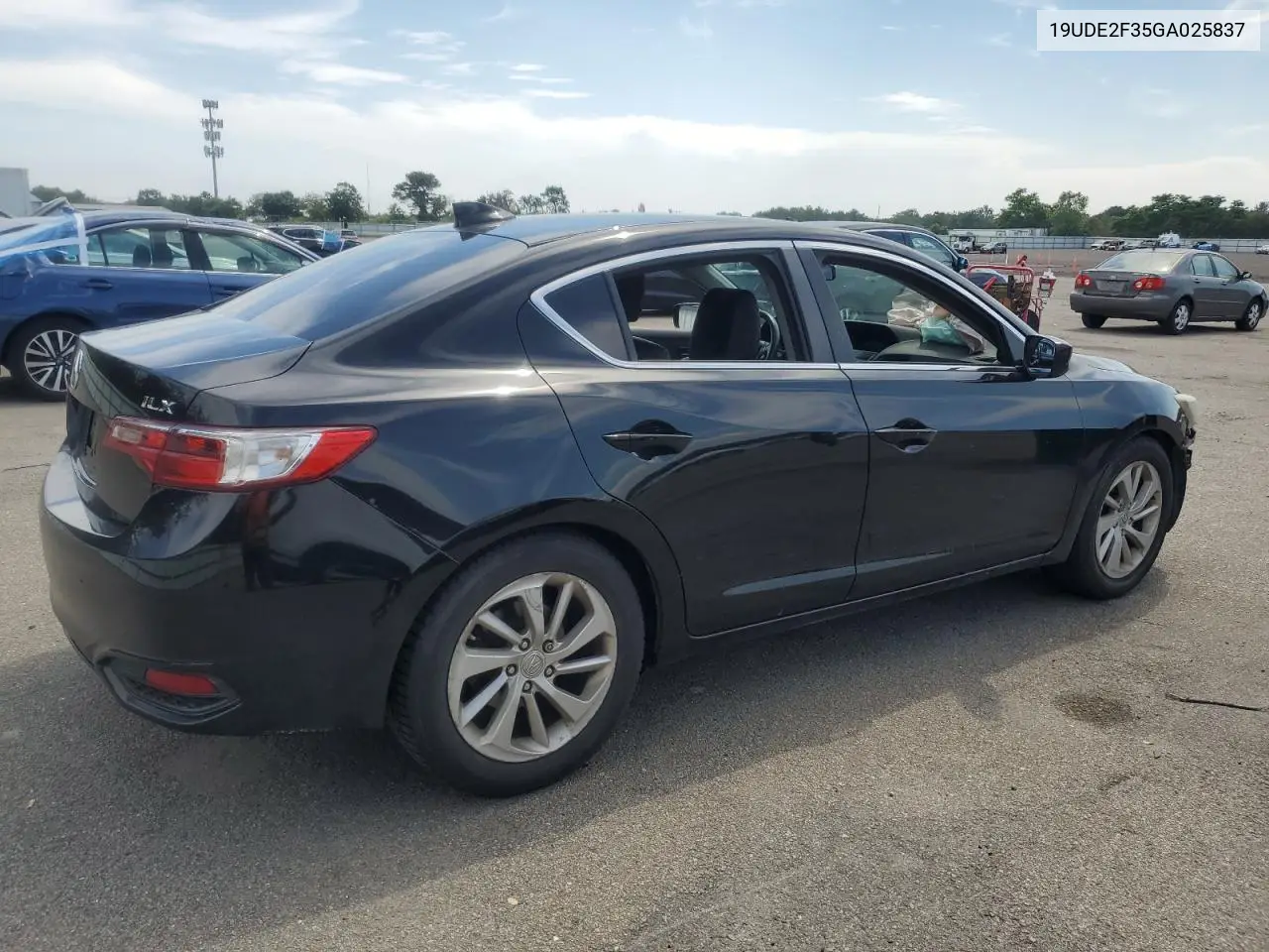 2016 Acura Ilx Base Watch Plus VIN: 19UDE2F35GA025837 Lot: 63039835