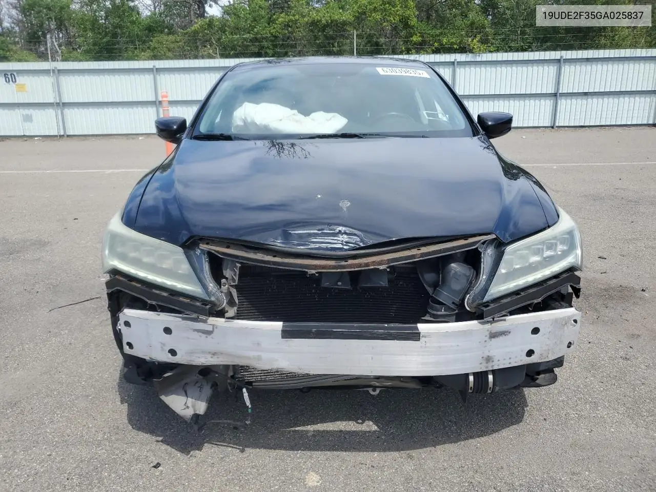 2016 Acura Ilx Base Watch Plus VIN: 19UDE2F35GA025837 Lot: 63039835