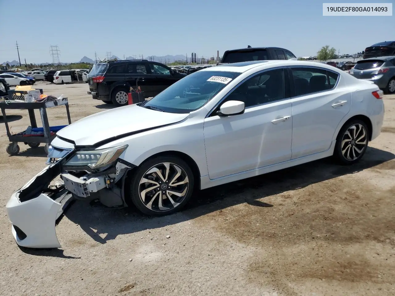 2016 Acura Ilx Premium VIN: 19UDE2F80GA014093 Lot: 63231135