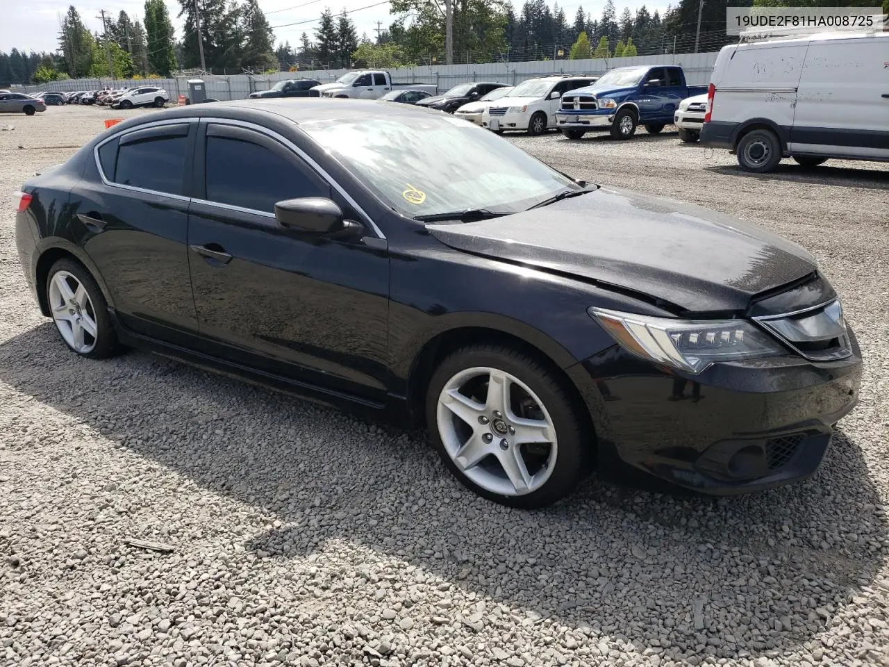 2017 Acura Ilx Premium VIN: 19UDE2F81HA008725 Lot: 53920115