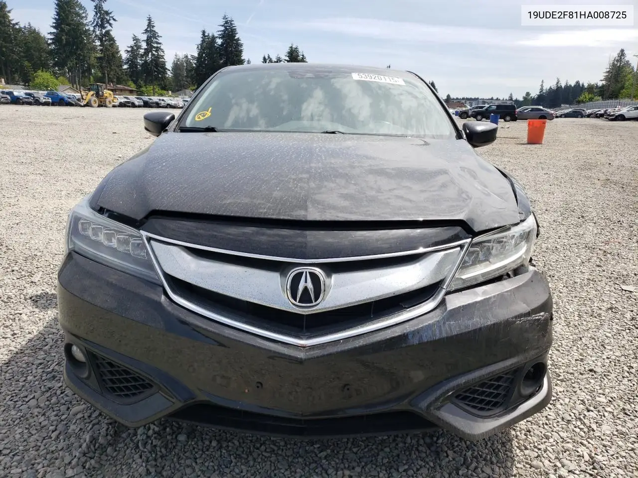 2017 Acura Ilx Premium VIN: 19UDE2F81HA008725 Lot: 53920115