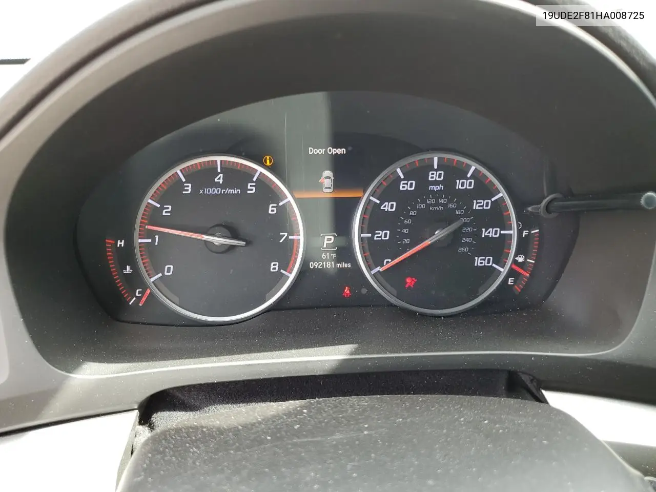 2017 Acura Ilx Premium VIN: 19UDE2F81HA008725 Lot: 53920115