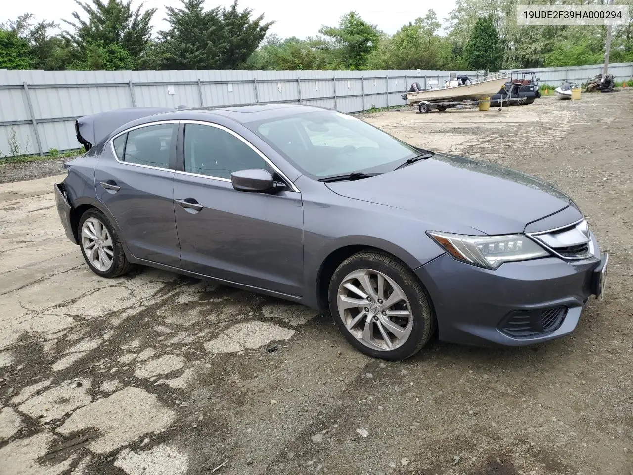 2017 Acura Ilx Base Watch Plus VIN: 19UDE2F39HA000294 Lot: 56114685